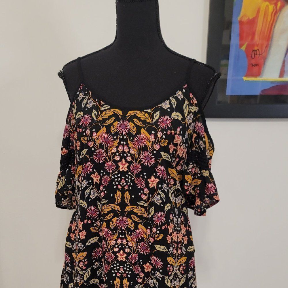 Cold Shoulder / Strappy Summer top